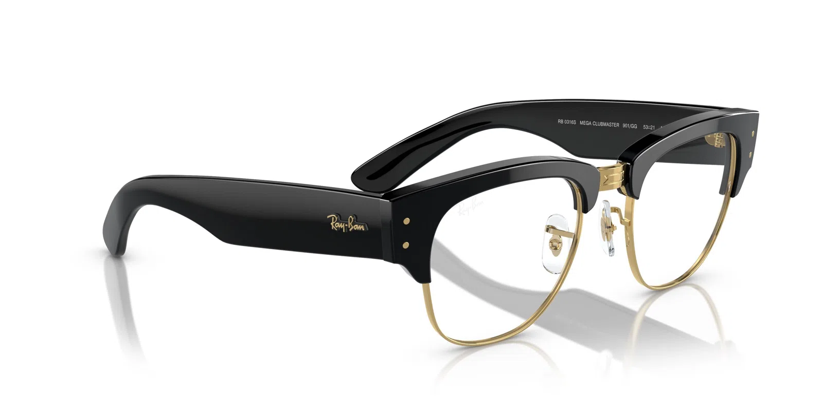 Ray-Ban Mega Clubmaster 0316S Sunglasses - view 13